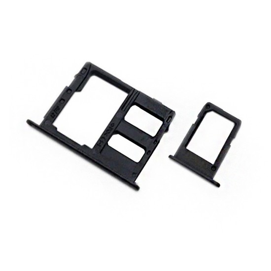 Sim Tray Samsung Galaxy A6/A600F Black